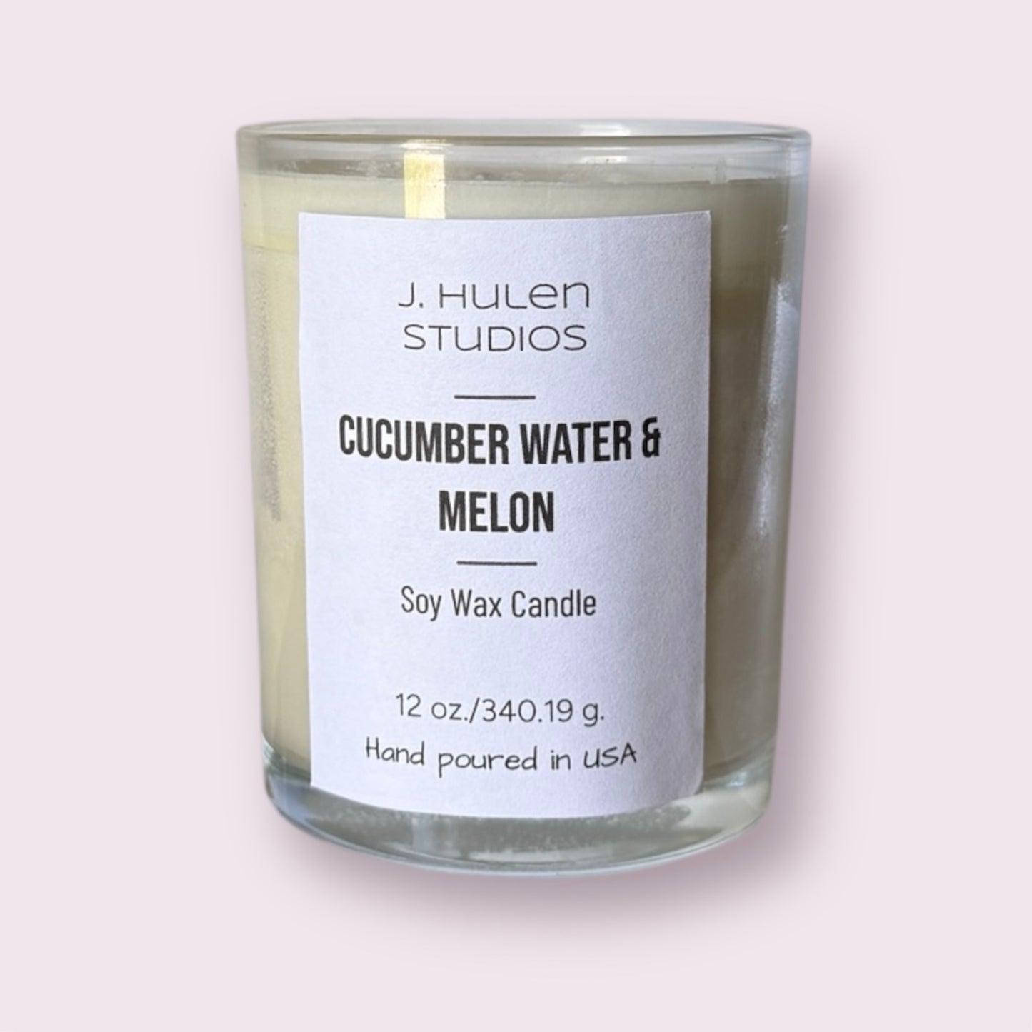 Cucumber Water & Melon Luxury Candle