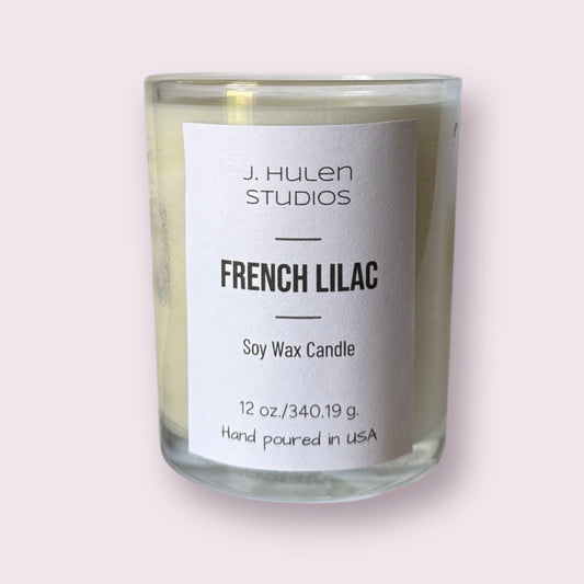 French Lilac Luxury Candle