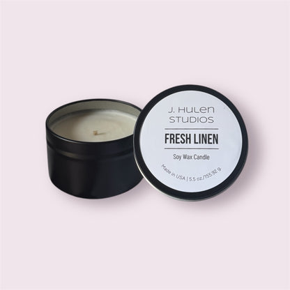 Fresh Linen Travel Candle - 5 oz