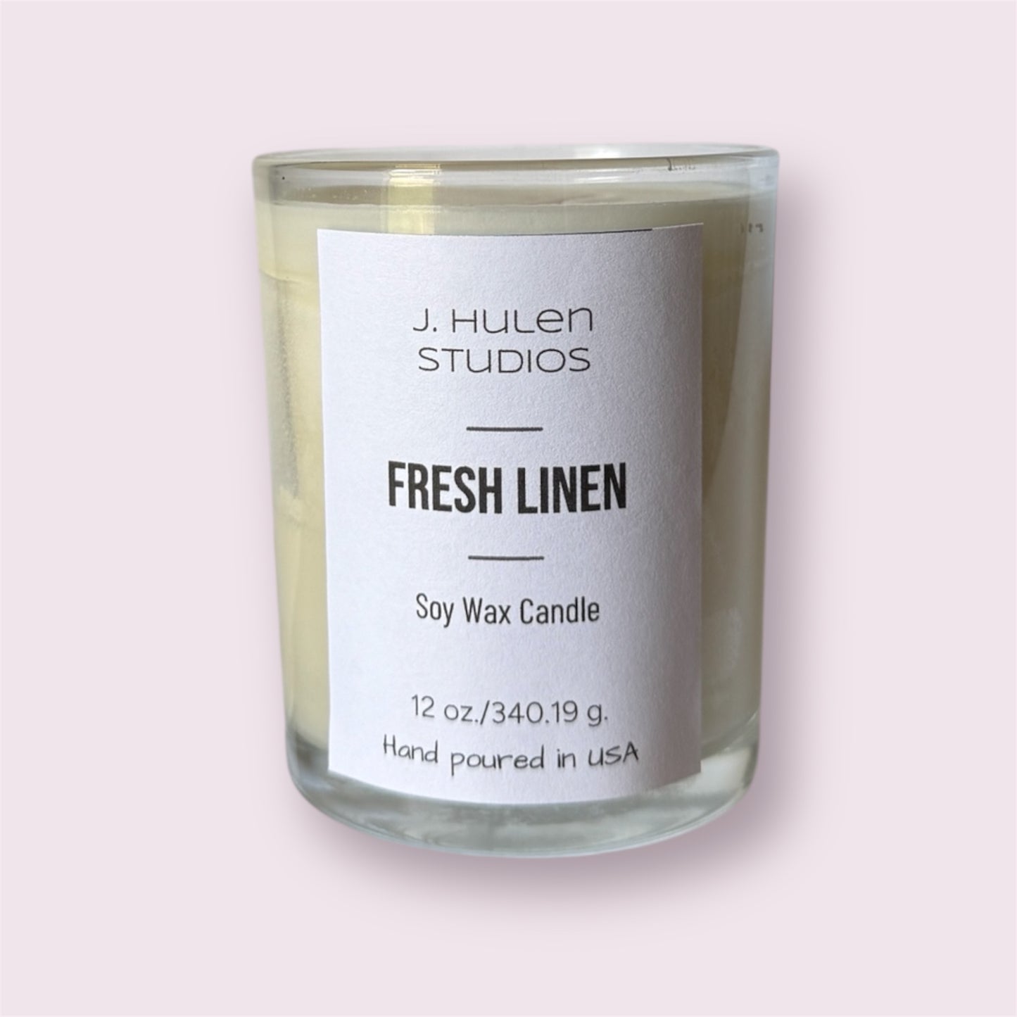 Fresh Linen Luxury Candle