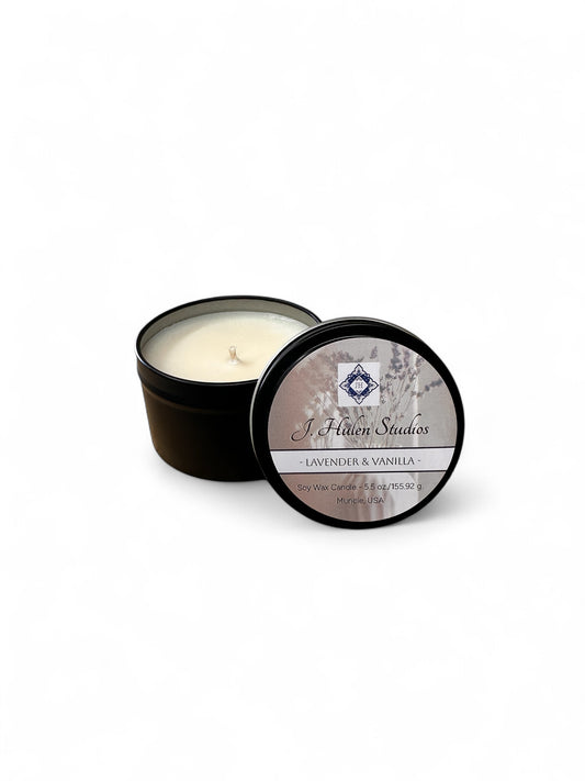 Lavender & Vanilla Travel Candle 5 oz