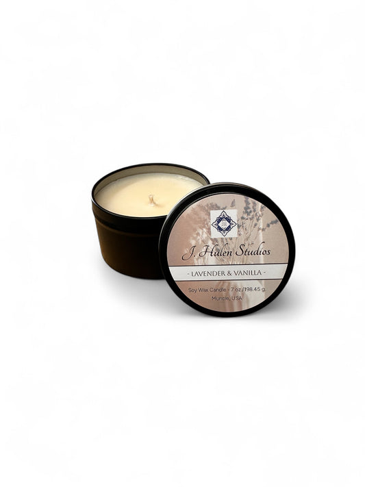 Lavender & Vanilla Travel Candle 7 oz