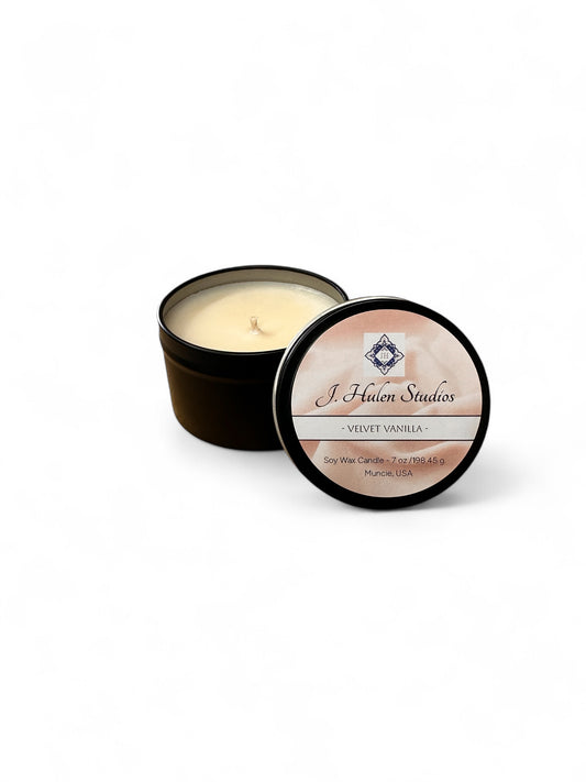 Velvet Vanilla Travel Candle 7 oz