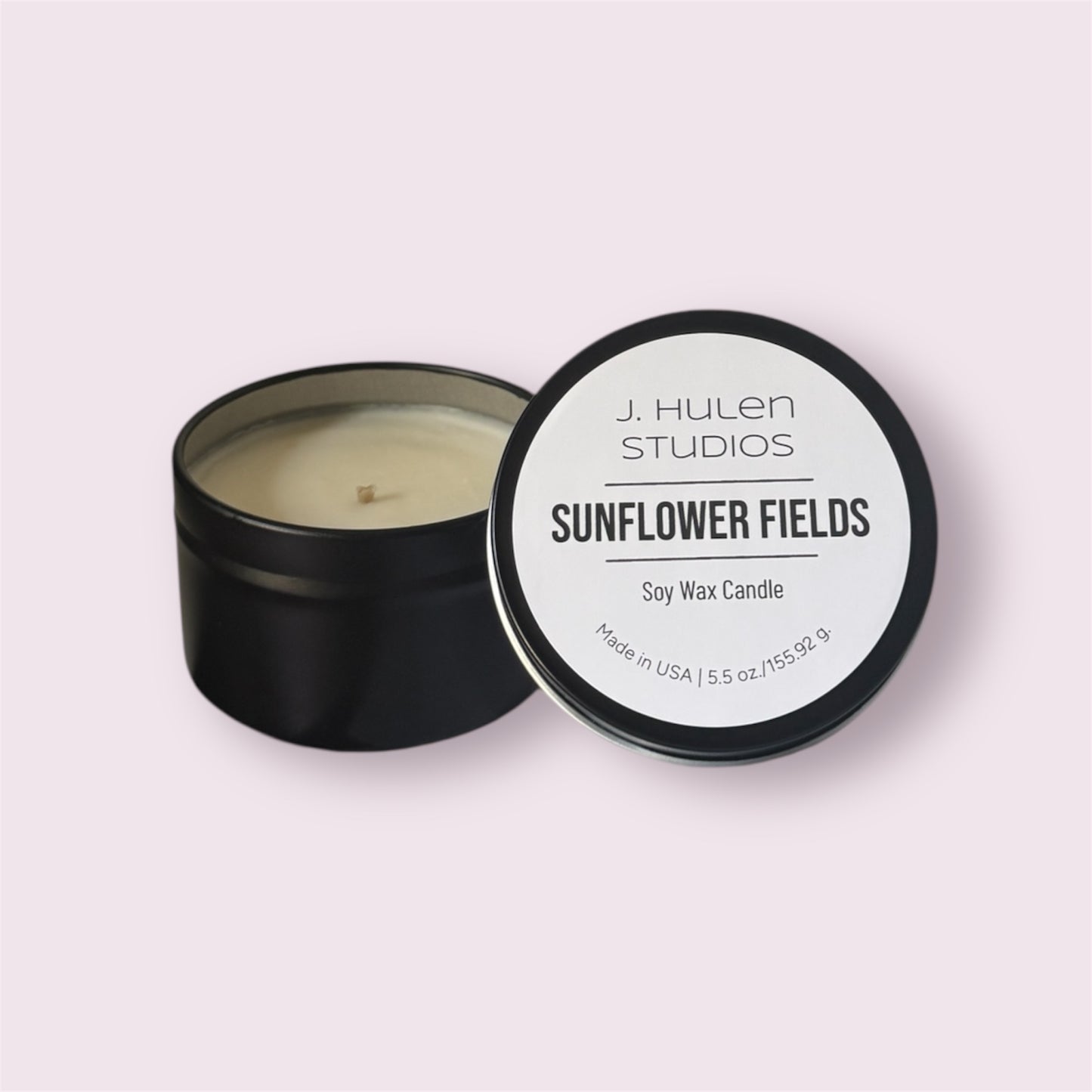 Sunflower Fields Travel Candle - 5 oz