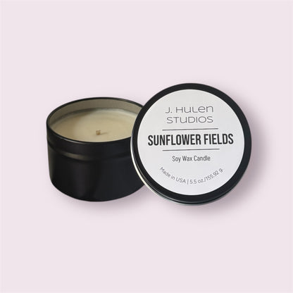 Sunflower Fields Travel Candle - 5 oz