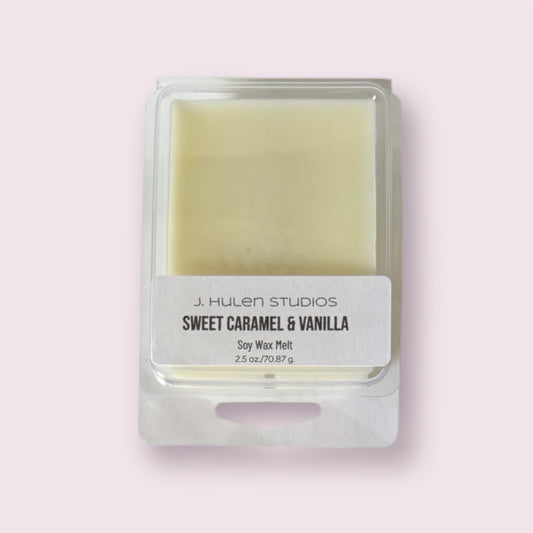 Sweet Caramel & Vanilla Wax Melt