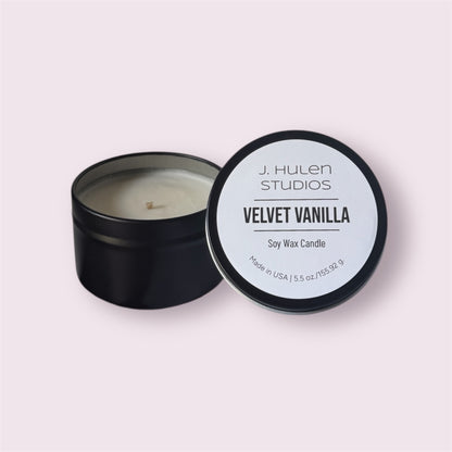 Velvet Vanilla Travel Candle - 5 oz
